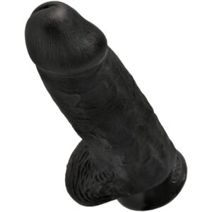 King Cock Chubby — Realistic Dildo, 23 cm, Black — Dildos — view 3