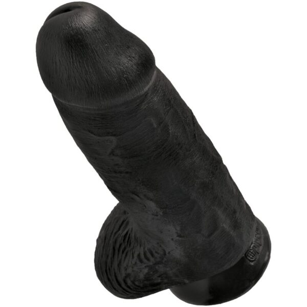 King Cock Chubby — Realistic Dildo, 23 cm, Black — Dildos — view 3