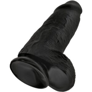 King Cock Chubby — Realistic Dildo, 23 cm, Black — Dildos — view 2