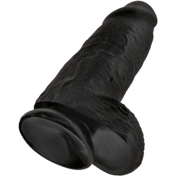 King Cock Chubby — Realistic Dildo, 23 cm, Black — Dildos — view 2