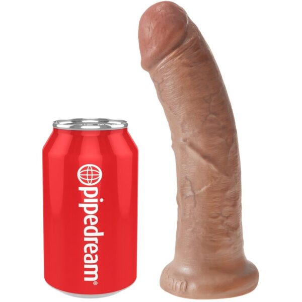 King Cock — Realistic Dildo, 19.5 cm, Caramel — Dildos — view 5