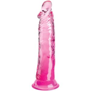 King Cock Clear — Realistic Dildo, 19.7 cm, Pink — Dildos