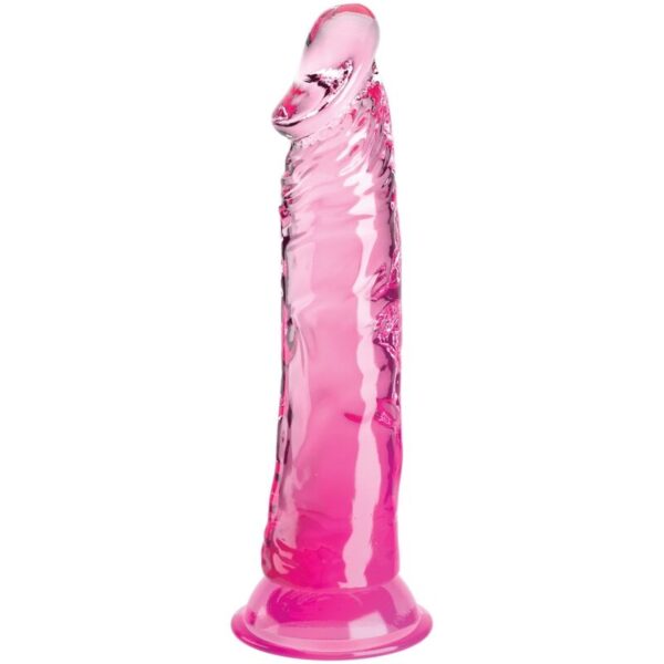 King Cock Clear — Realistic Dildo, 19.7 cm, Pink — Dildos