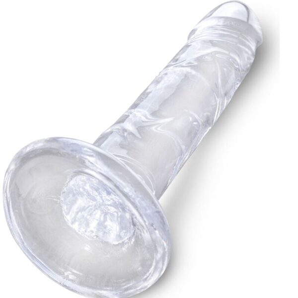 King Cock Clear — Realistic Dildo, 15.5 cm — Dildos — view 2