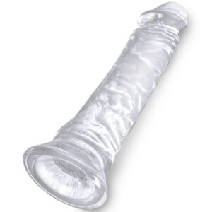 King Cock Clear — Realistic Dildo, 19.7 cm — Dildos — view 3