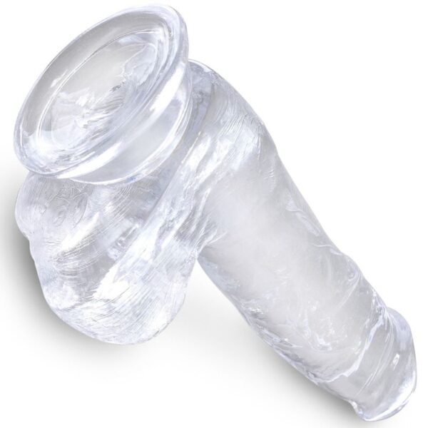 King Cock Clear with Balls — Realistic Dildo, 13.5 cm — Dildos — view 2