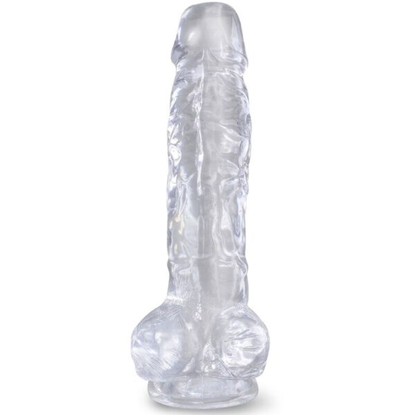 King Cock Clear with Balls — Realistic Dildo, 16.5 cm — Dildos — view 2
