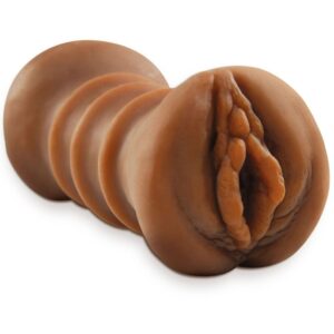 PDX Extreme Double Entry — Male Masturbator, Brown — Manual Strokers