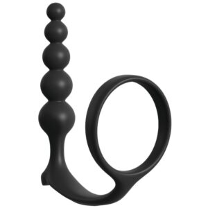 Anal Fantasy Elite Collection Ass-Gasm — Cock Ring, Beaded — Anal Beads — view 3