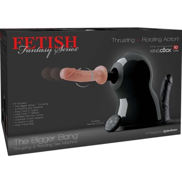 Fetish Fantasy Series Bigger Bang — Sex Machine, Remote Control — Hi-Tech Vibrators — view 8