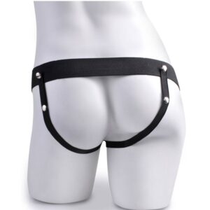 Fetish Fantasy Series — Vibrating Strap-On, Remote Control, 15 cm — Hollow Strap-Ons — view 3