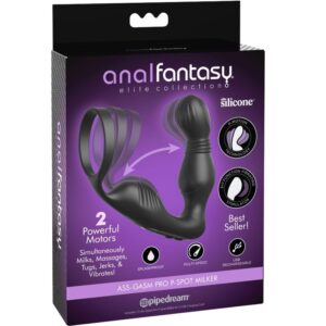 Anal Fantasy Elite Ass-Gasm Pro P-Spot Milker — Prostate Vibrator — view 4