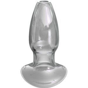 Anal Fantasy Elite Collection Gaper — Glass Butt Plug, M