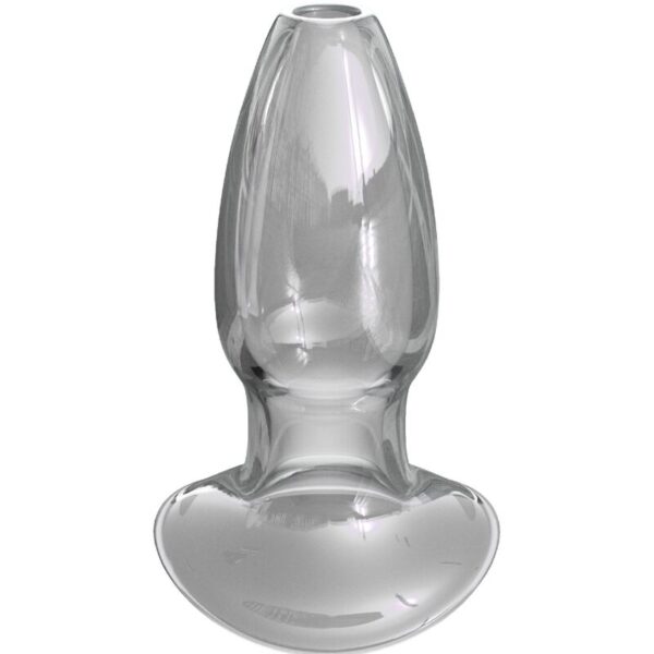 Anal Fantasy Elite Collection Gaper — Glass Butt Plug, M