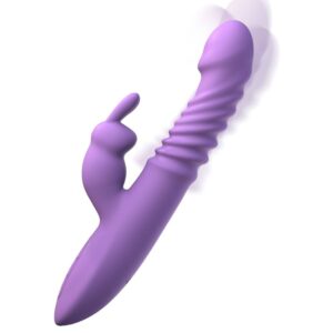 Fantasy for Her Rabbit — Thrusting Vibrator, Heated, Violet — Clitoral Stimulators — view 4