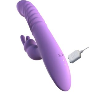 Fantasy for Her Rabbit — Thrusting Vibrator, Heated, Violet — Clitoral Stimulators — view 2