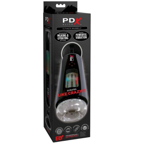 PDX Elite Ultimate Milker 2 — Stroker, Rechargeable — Automatic Masturbators — view 3