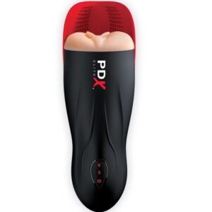 PDX Elite Stroke-O-Matic — Vibrating Masturbator — Automatic Masturbators — view 2
