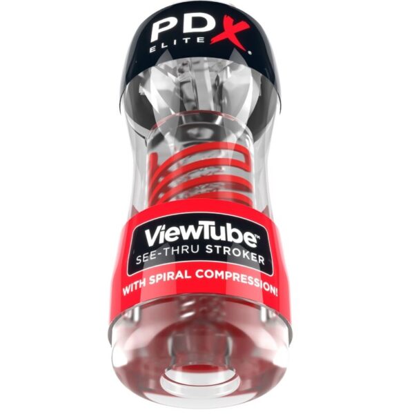 PDX Elite ViewTube 2 — Male Masturbator, Transparent — Male Masturbators — view 2