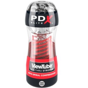 PDX Elite ViewTube 2 — Male Masturbator, Transparent — Male Masturbators
