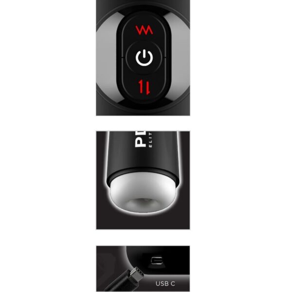PDX Elite Moto-Milker — Automatic Masturbator, Rechargeable — Automatic Masturbators — view 3