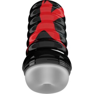 PDX Elite Air-Tight Stroker — Male Masturbator, Clear — Male Masturbators — view 3