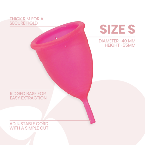 Intimichic — Menstrual Cup, Silicone, Size S — Menstrual Cups — view 6