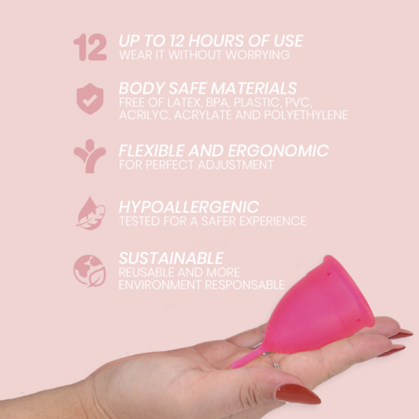 Intimichic — Menstrual Cup, Silicone, Size S — Menstrual Cups — view 3