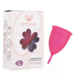 Intimichic — Menstrual Cup, Silicone, Size L — Menstrual Cups