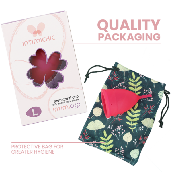 Intimichic — Menstrual Cup, Silicone, Size L — Menstrual Cups — view 2