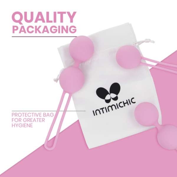 Intimichic Pelvis Health II — Kegel Weights, Silicone, Set of 3 — Kegel Balls & Ben Wa Balls — view 2