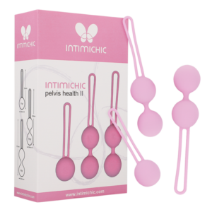 Intimichic Pelvis Health II — Kegel Weights, Silicone, Set of 3 — Kegel Balls & Ben Wa Balls — view 4