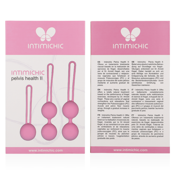 Intimichic Pelvis Health II — Kegel Weights, Silicone, Set of 3 — Kegel Balls & Ben Wa Balls — view 7