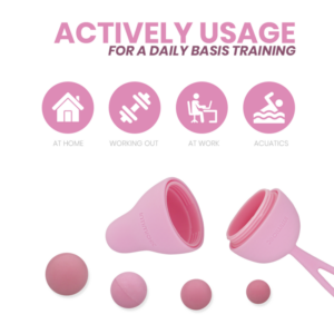 Intimichic Pelvis Health I 2.0 — Kegel Weights, Silicone — Kegel Balls & Ben Wa Balls