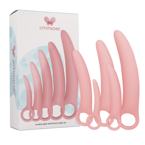 Intimichic — Vaginal Dilator Set, Silicone, 5 Pieces — Anal & Vaginal Dilators — view 2