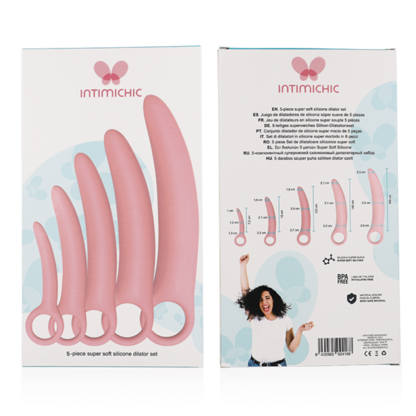 Intimichic — Vaginal Dilator Set, Silicone, 5 Pieces — Anal & Vaginal Dilators — view 5