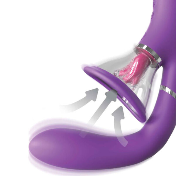 Fantasy for Her Ultimate Pleasure Pro — Clit Sucker, Purple — Clitoral Stimulators — view 3