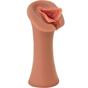 PDX Extreme Luscious Lips — Male Masturbator, Caramel — Manual Strokers — view 2