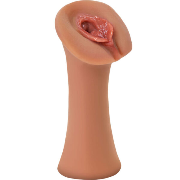 PDX Extreme Juicy Snatch — Male Masturbator, Caramel — Manual Strokers — view 4