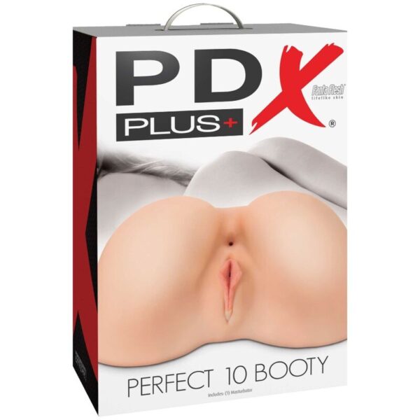 PDX Plus Perfect 10 Booty — Male Masturbator, Double Entry — Manual Strokers — view 3