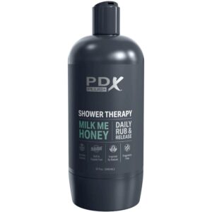 PDX Plus Shower Therapy — Male Masturbator, Milk Me Honey — Manual Strokers — view 2