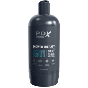 PDX Plus Shower Therapy — Male Masturbator, Soothing Scrub — Manual Strokers — view 2