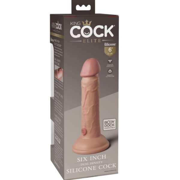 King Cock Elite — Realistic Dildo, Dual Density, 15.2 cm — Dildos — view 4