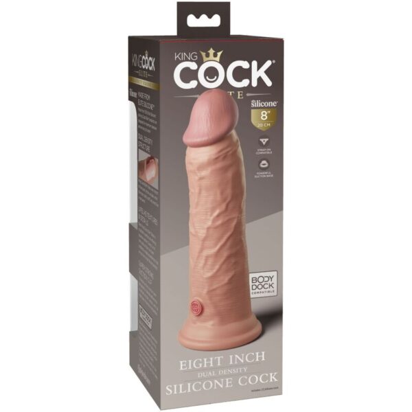 King Cock Elite — Realistic Dildo, Dual Density, 20.3 cm — Dildos — view 5