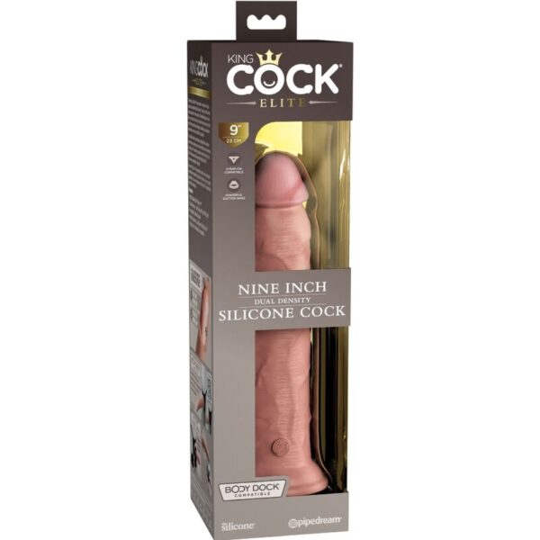 King Cock Elite — Realistic Dildo, Dual Density, 23 cm — Dildos — view 5