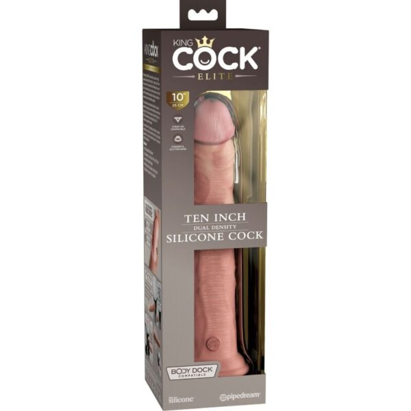King Cock Elite — Realistic Dildo, Dual Density, 25.4 cm — Dildos — view 4