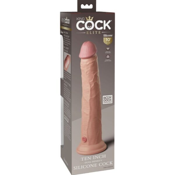King Cock Elite — Realistic Dildo, Dual Density, 25.4 cm — Dildos — view 3