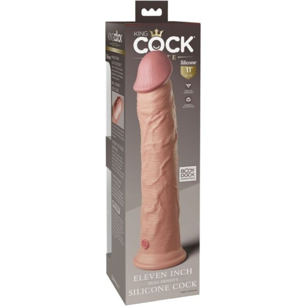 King Cock Elite — Realistic Dildo, Dual Density, 28 cm — Dildos — view 2