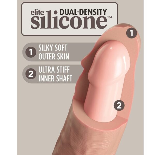 King Cock Elite — Realistic Vibrator, 15.2 cm — Realistic Vibrators — view 2