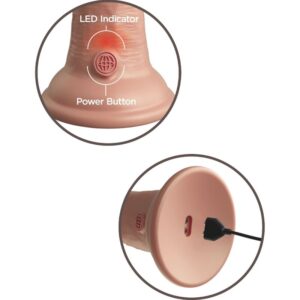 King Cock Elite — Realistic Vibrator, 20.3 cm — Realistic Vibrators — view 4